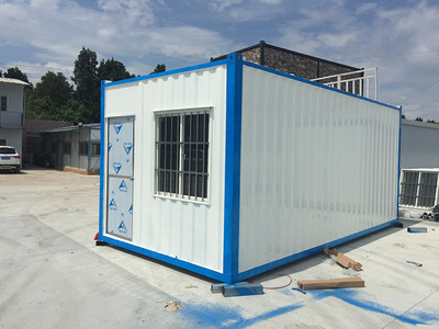 貴陽集裝箱活動板房的實驗室正在建設中